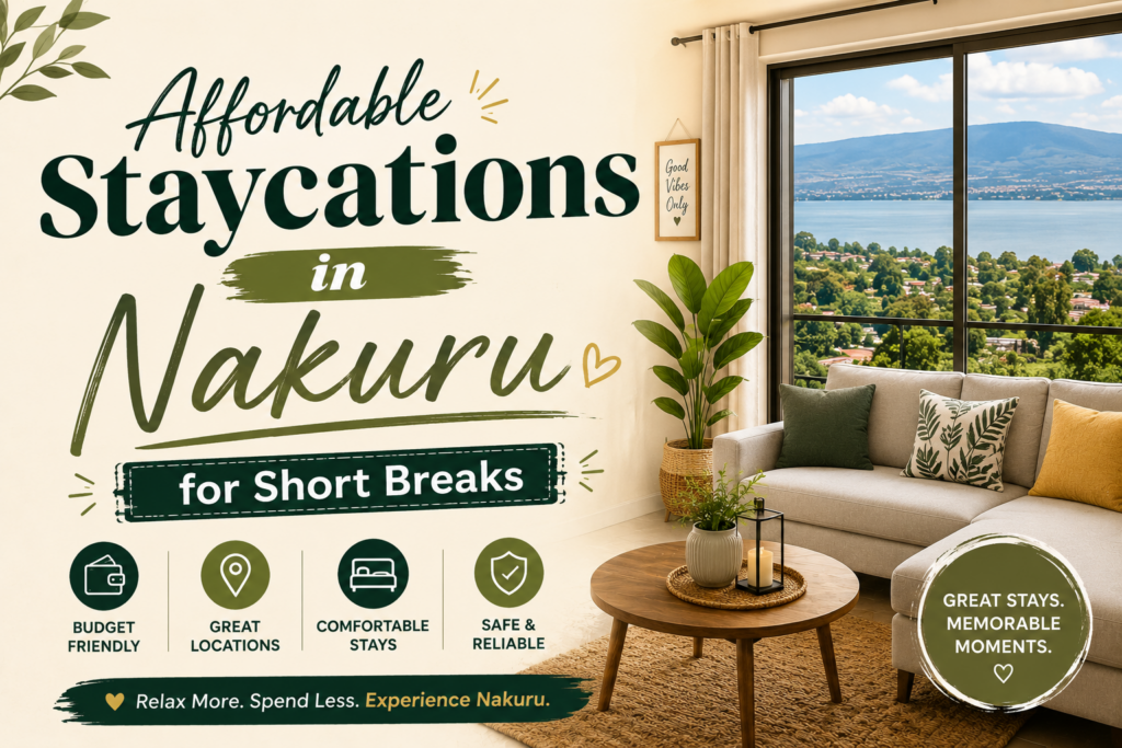 Affordable Staycations in Nakuru for Short Breaks