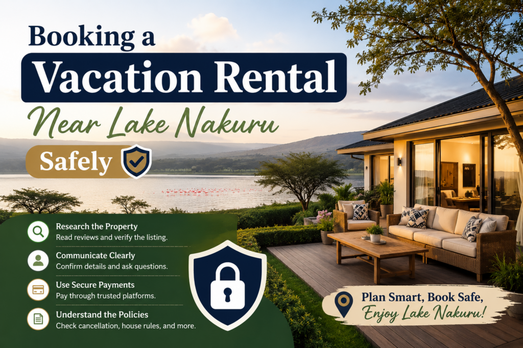 Booking a Vacation Rental Near Lake Nakuru Safely