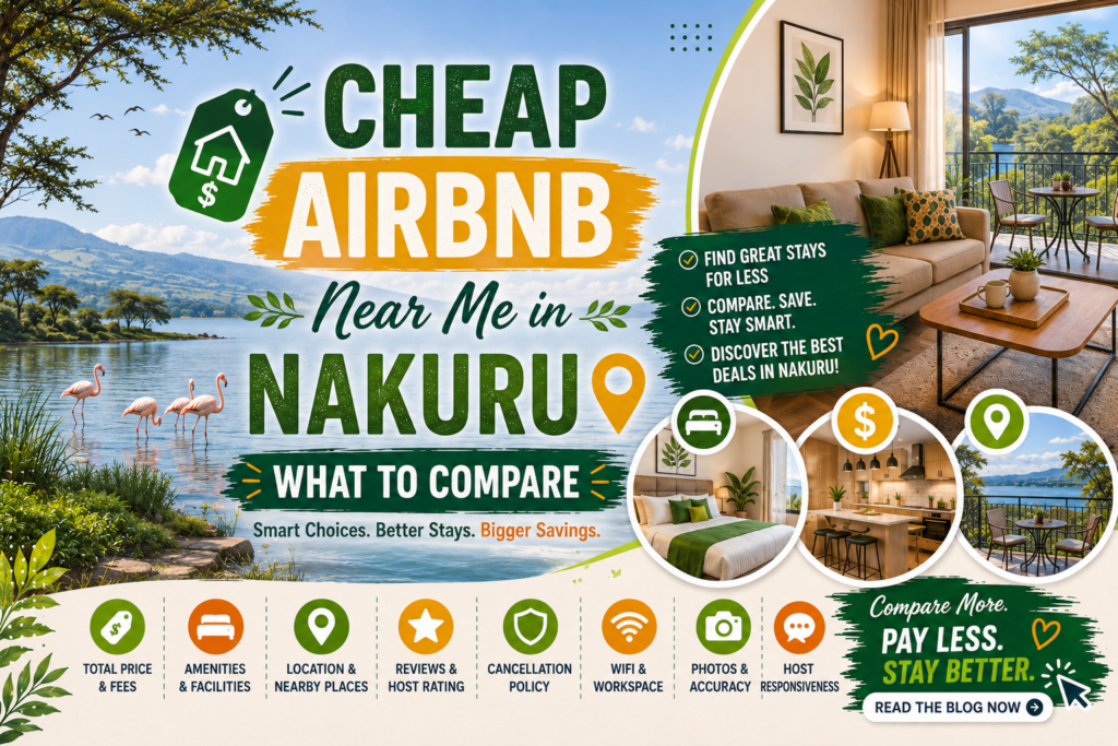 Cheap Airbnb Near Me in Nakuru: What to Compare