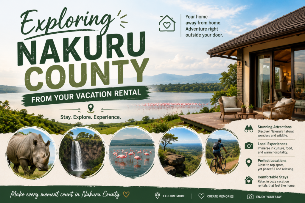 Exploring Nakuru County from Your Vacation Rental