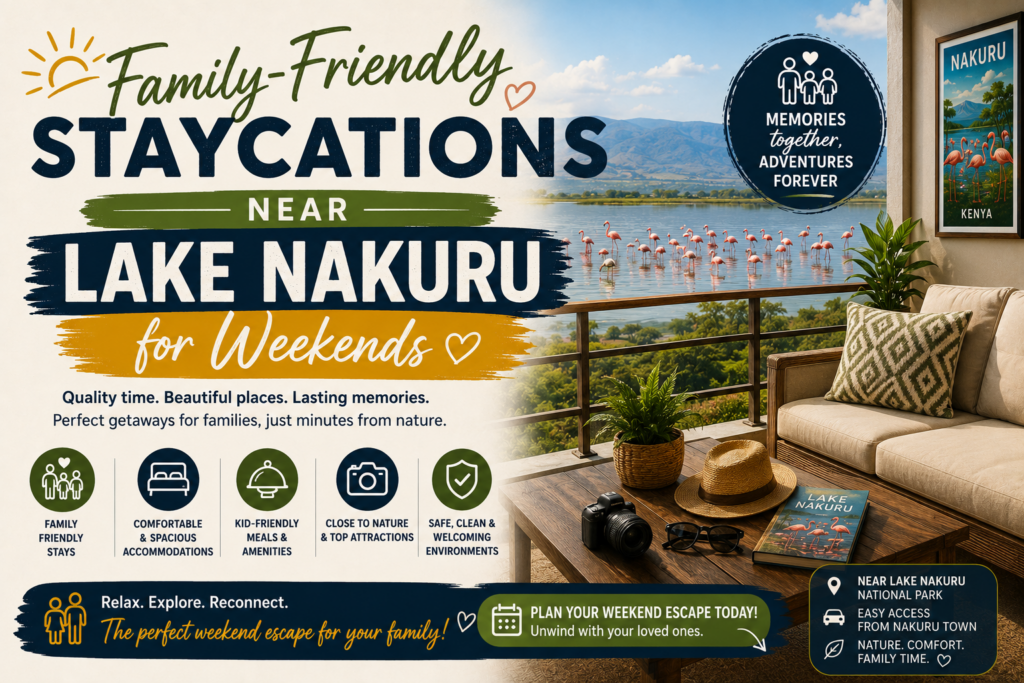 Family-Friendly Staycations Near Lake Nakuru for Weekends