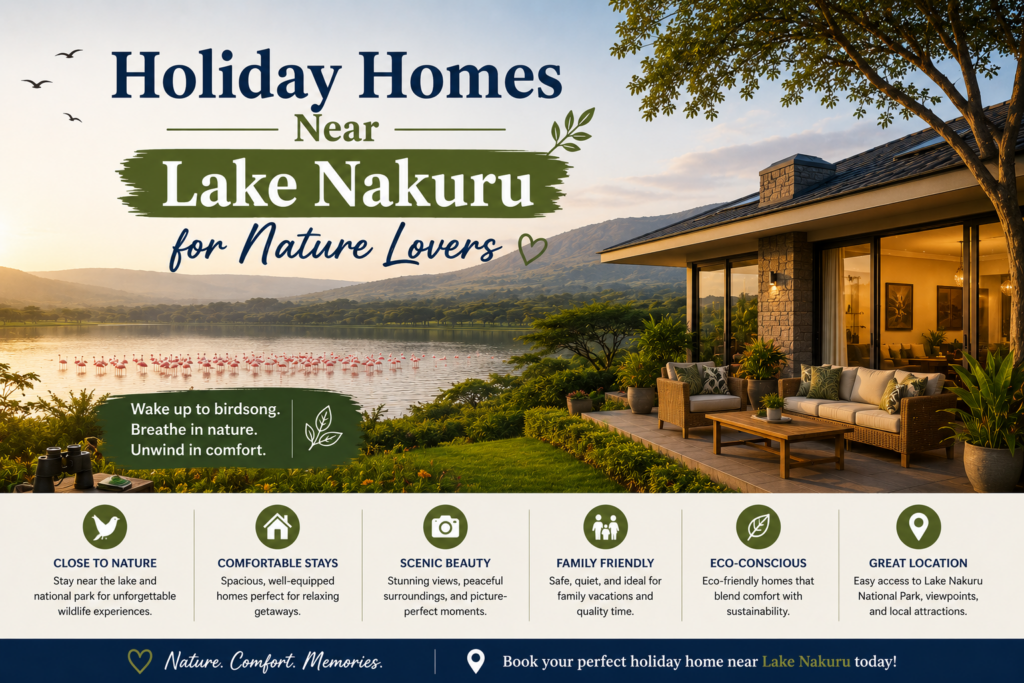 Holiday Homes Near Lake Nakuru for Nature Lovers