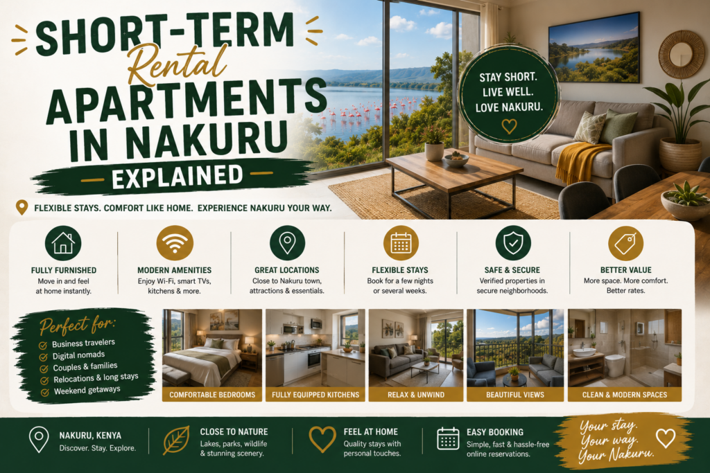 Short-Term Rental Apartments in Nakuru Explained