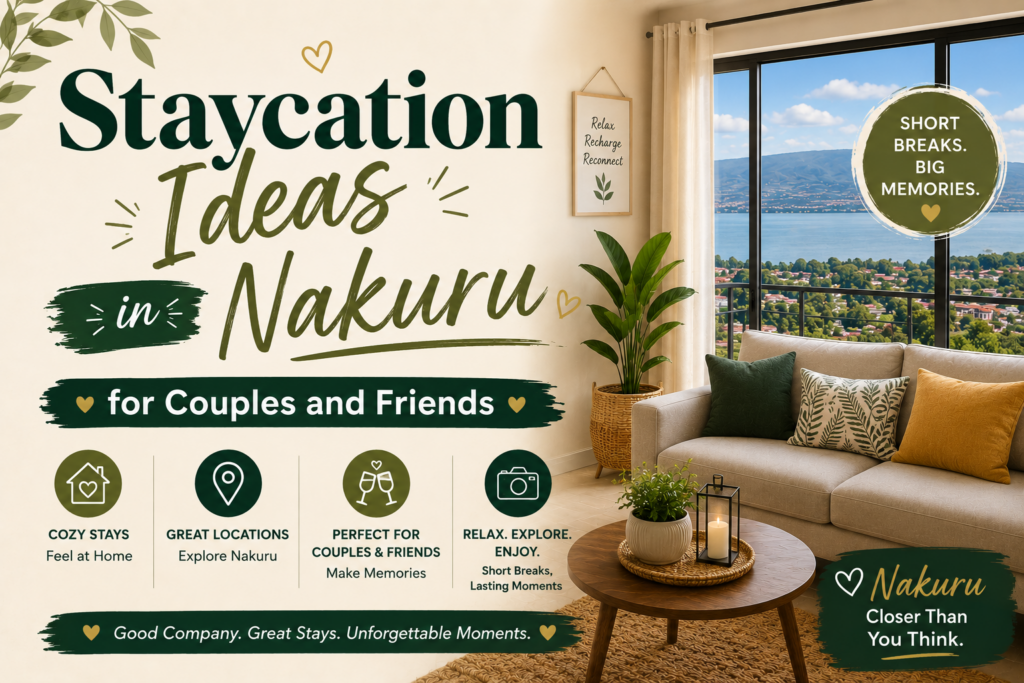 Staycation Ideas in Nakuru for Couples and Friends