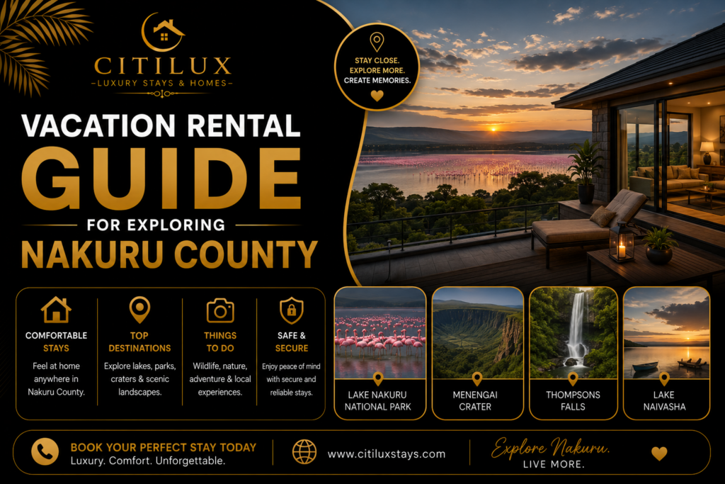 Vacation Rental Guide for Exploring Nakuru County